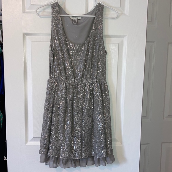 Silver Formal Dress - Picture 1 of 5